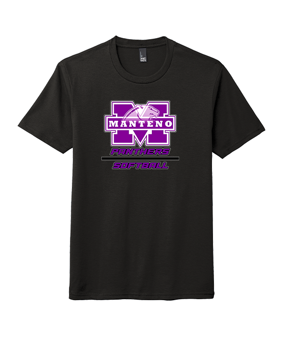 Manteno HS Softball Split - Tri-Blend Shirt