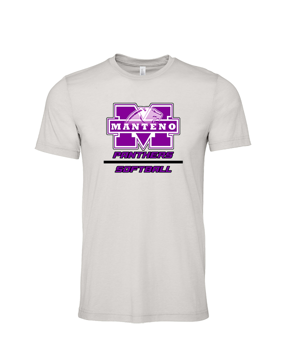 Manteno HS Softball Split - Tri-Blend Shirt