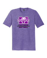 Manteno HS Softball Split - Tri-Blend Shirt