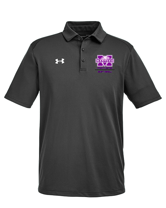 Manteno HS Softball Split - Under Armour Mens Tech Polo