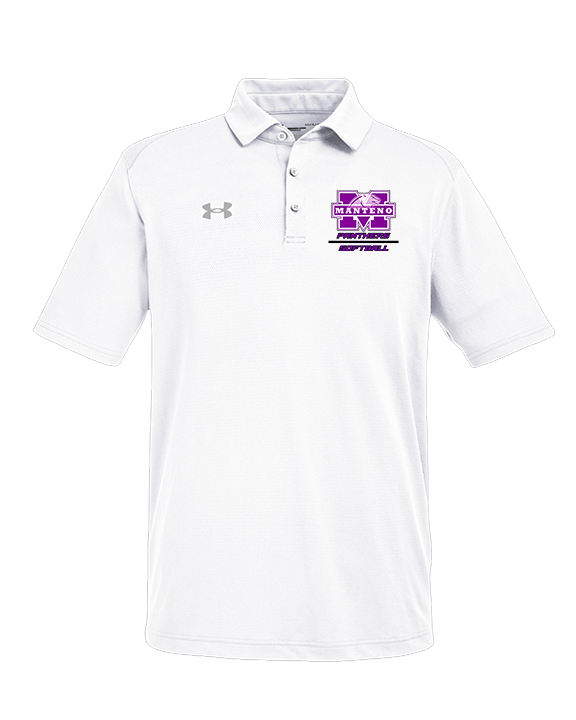 Manteno HS Softball Split - Under Armour Mens Tech Polo