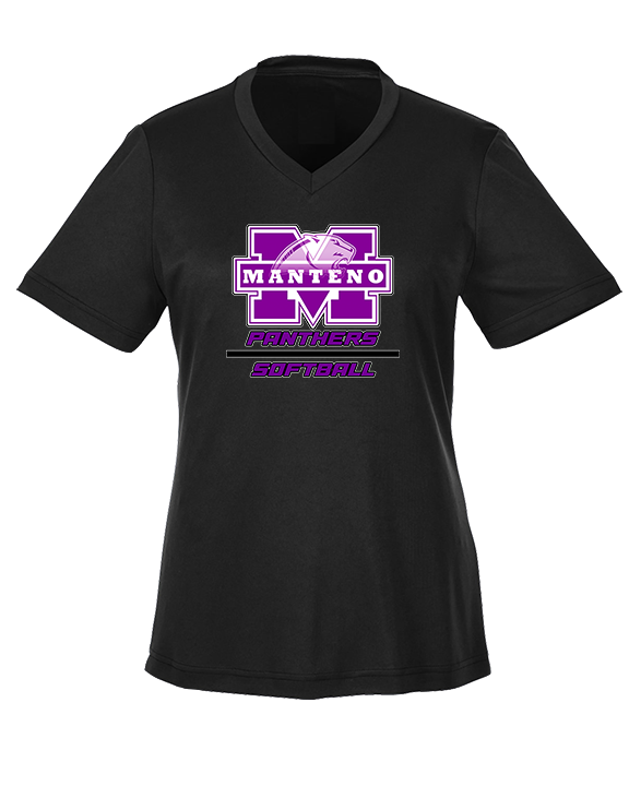 Manteno HS Softball Split - Womens Performance Shirt