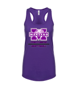 Manteno HS Softball Split - Womens Tank Top