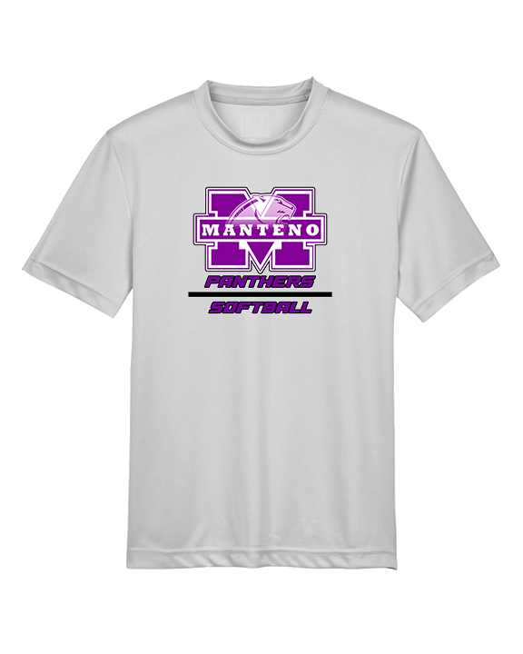 Manteno HS Softball Split - Youth Performance Shirt