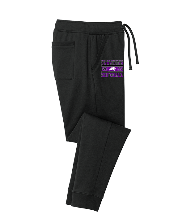 Manteno HS Softball Stamp - Cotton Joggers