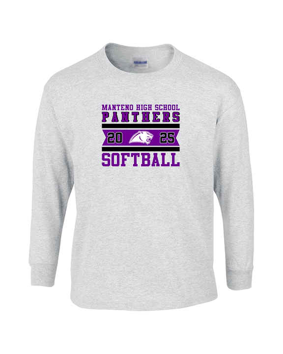 Manteno HS Softball Stamp - Cotton Longsleeve