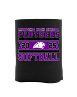 Manteno HS Softball Stamp - Koozie