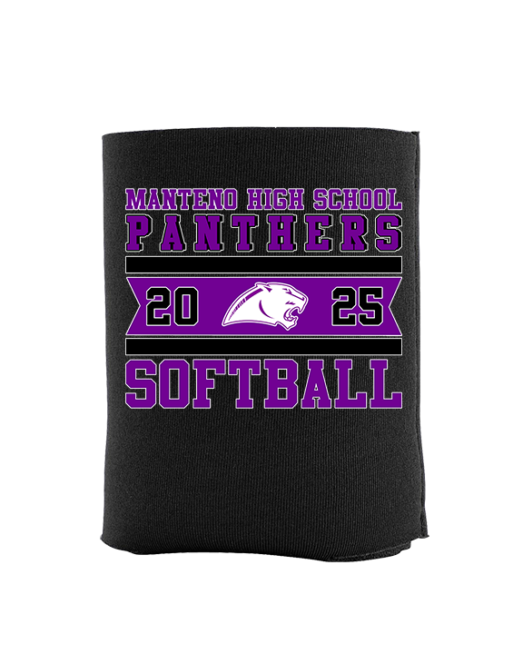 Manteno HS Softball Stamp - Koozie
