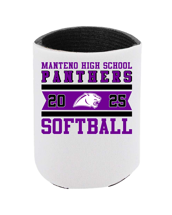 Manteno HS Softball Stamp - Koozie