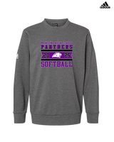 Manteno HS Softball Stamp - Mens Adidas Crewneck