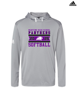 Manteno HS Softball Stamp - Mens Adidas Hoodie