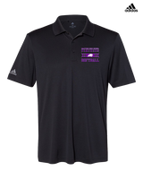 Manteno HS Softball Stamp - Mens Adidas Polo