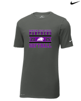 Manteno HS Softball Stamp - Mens Nike Cotton Poly Tee
