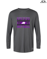 Manteno HS Softball Stamp - Mens Oakley Longsleeve