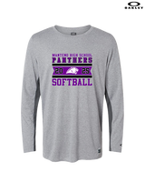 Manteno HS Softball Stamp - Mens Oakley Longsleeve