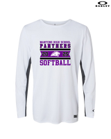 Manteno HS Softball Stamp - Mens Oakley Longsleeve