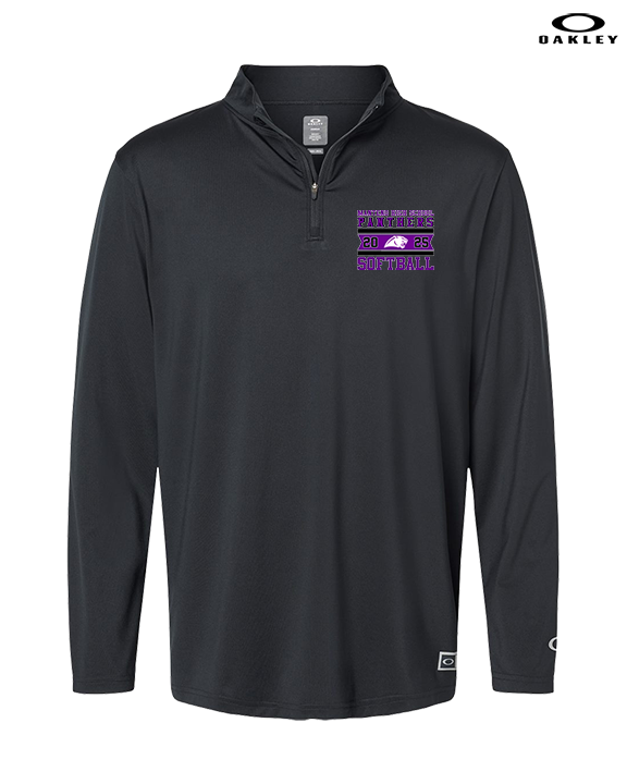 Manteno HS Softball Stamp - Mens Oakley Quarter Zip