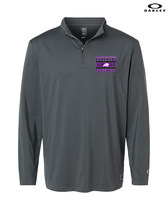 Manteno HS Softball Stamp - Mens Oakley Quarter Zip