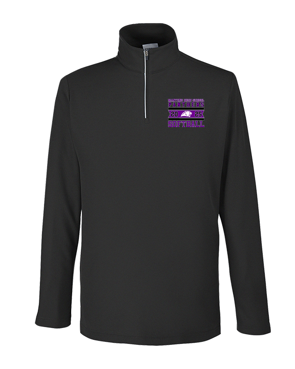 Manteno HS Softball Stamp - Mens Quarter Zip