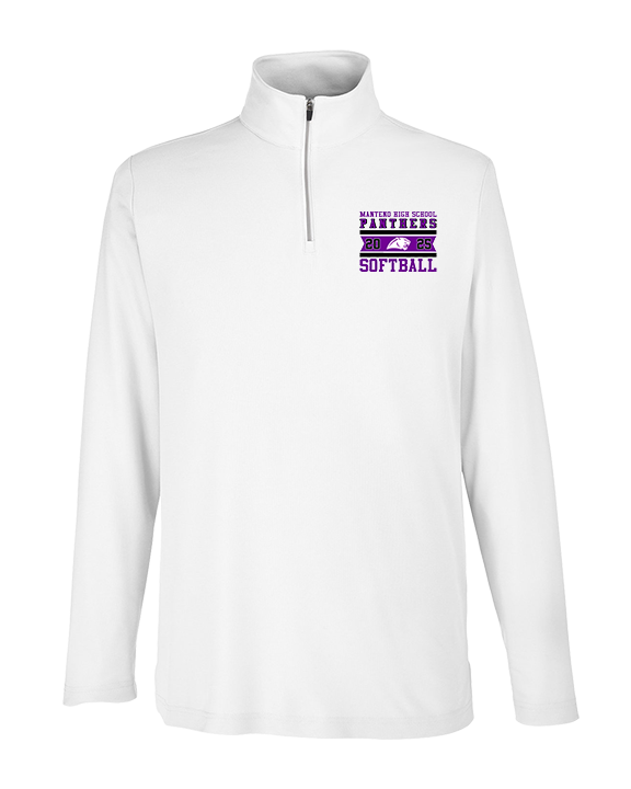 Manteno HS Softball Stamp - Mens Quarter Zip