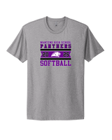 Manteno HS Softball Stamp - Mens Select Cotton T-Shirt