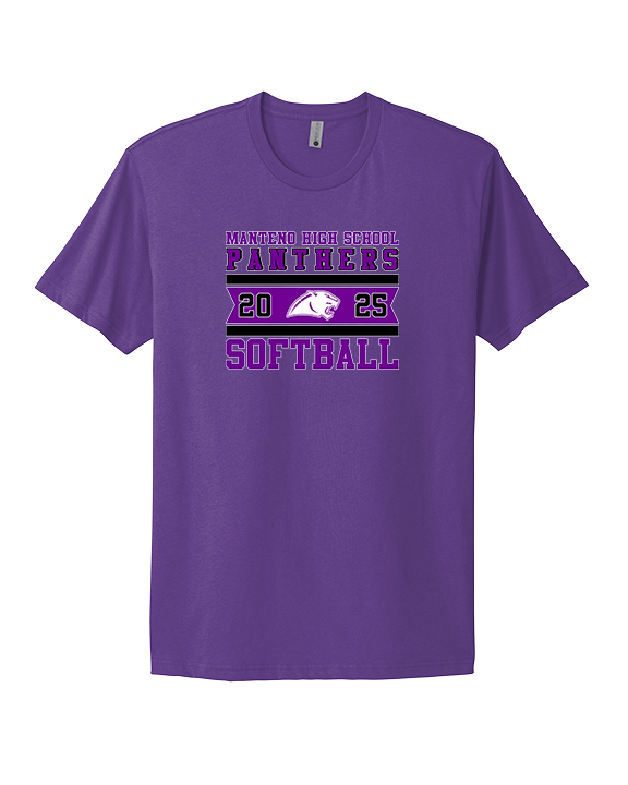 Manteno HS Softball Stamp - Mens Select Cotton T-Shirt