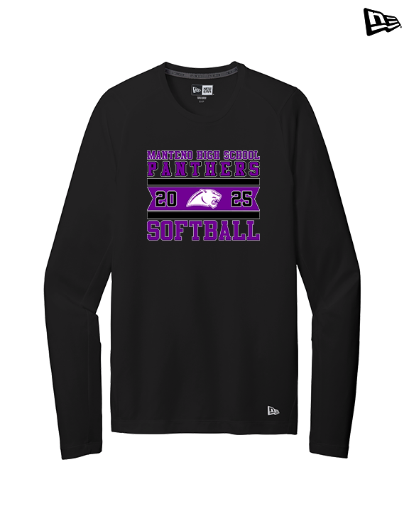 Manteno HS Softball Stamp - New Era Performance Long Sleeve