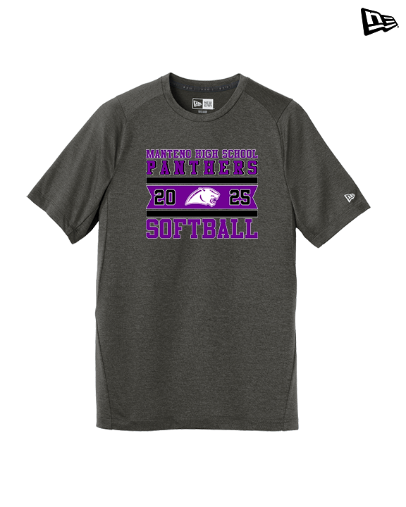 Manteno HS Softball Stamp - New Era Performance Shirt