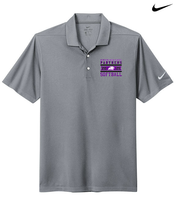 Manteno HS Softball Stamp - Nike Polo