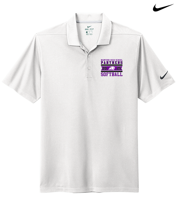 Manteno HS Softball Stamp - Nike Polo