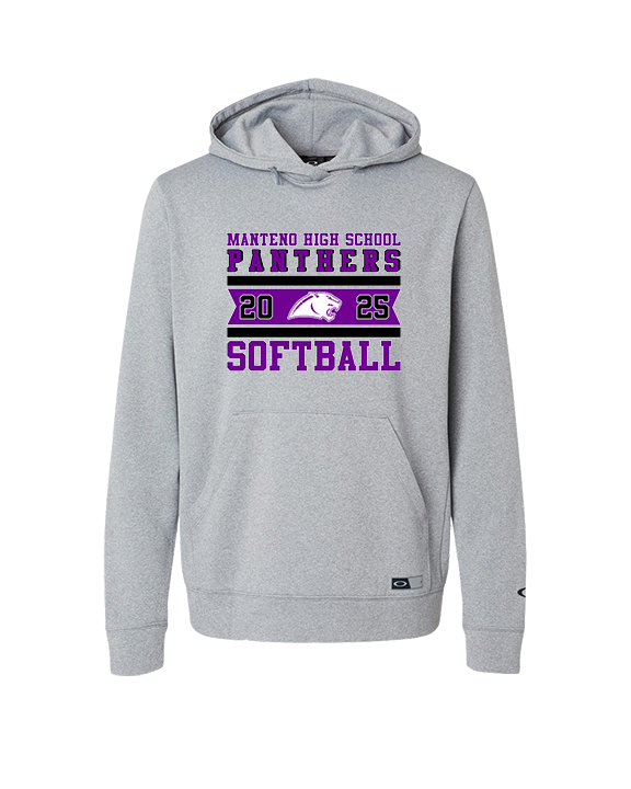 Manteno HS Softball Stamp - Oakley Performance Hoodie