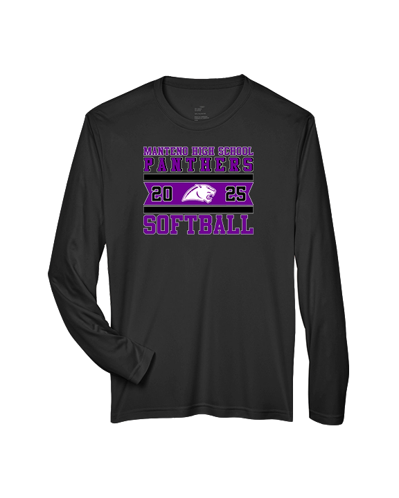 Manteno HS Softball Stamp - Performance Longsleeve