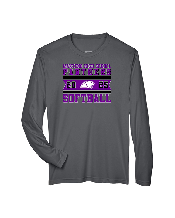 Manteno HS Softball Stamp - Performance Longsleeve