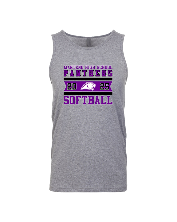 Manteno HS Softball Stamp - Tank Top