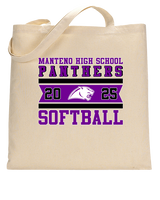 Manteno HS Softball Stamp - Tote
