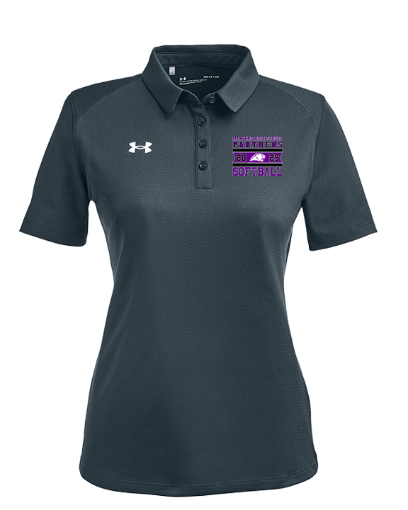 Manteno HS Softball Stamp - Under Armour Ladies Tech Polo