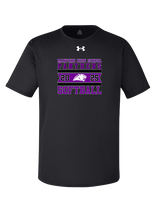 Manteno HS Softball Stamp - Under Armour Mens Team Tech T-Shirt