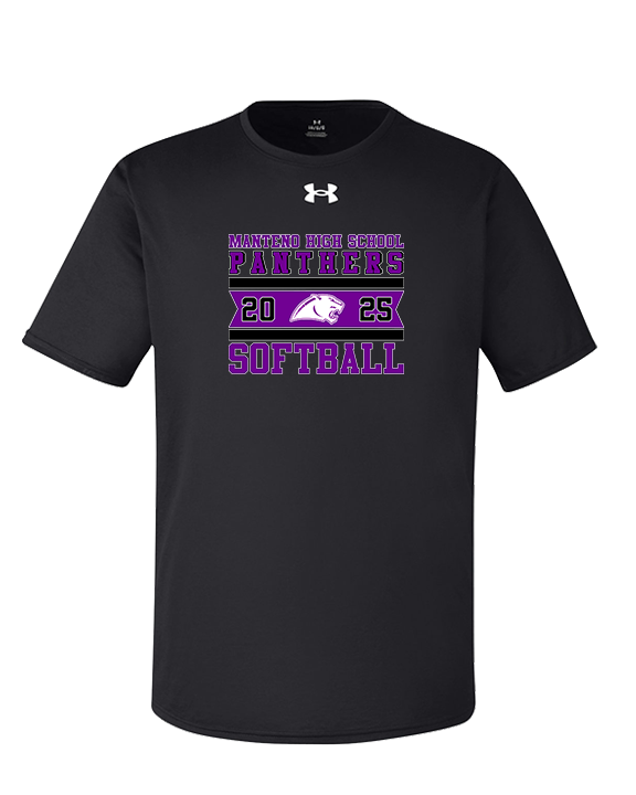 Manteno HS Softball Stamp - Under Armour Mens Team Tech T-Shirt