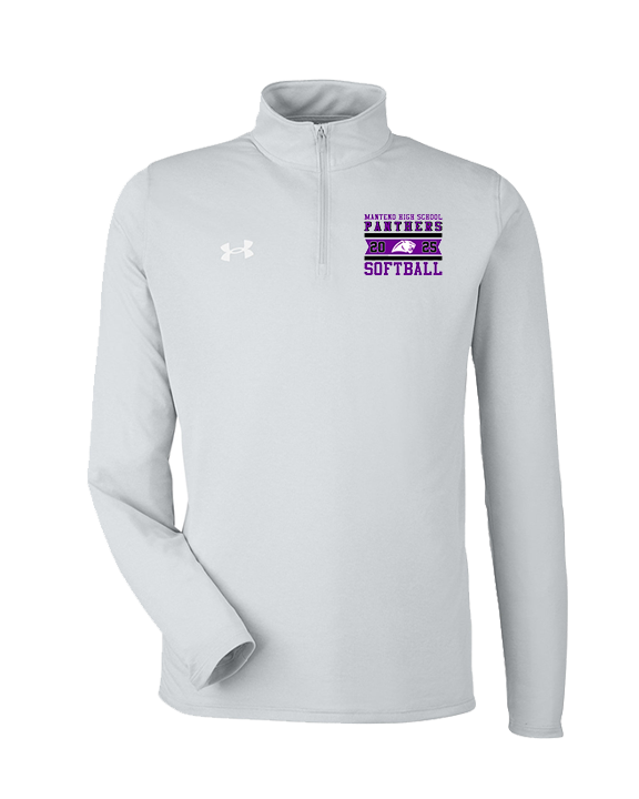 Manteno HS Softball Stamp - Under Armour Mens Tech Quarter Zip