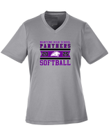 Manteno HS Softball Stamp - Womens Performance Shirt