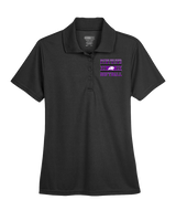 Manteno HS Softball Stamp - Womens Polo