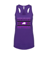 Manteno HS Softball Stamp - Womens Tank Top