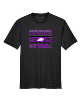 Manteno HS Softball Stamp - Youth Performance Shirt
