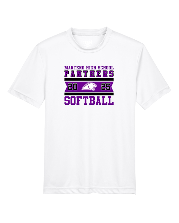 Manteno HS Softball Stamp - Youth Performance Shirt
