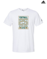 Mar Vista HS Football Last Ride 25 - Mens Adidas Performance Shirt