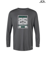 Mar Vista HS Football Last Ride 25 - Mens Oakley Longsleeve