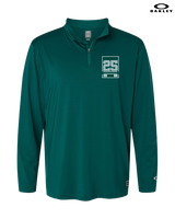 Mar Vista HS Football Last Ride 25 - Mens Oakley Quarter Zip