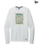 Mar Vista HS Football Last Ride 25 - New Era Performance Long Sleeve