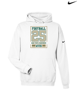 Mar Vista HS Football Last Ride 25 - Nike Club Fleece Hoodie