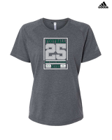 Mar Vista HS Football Last Ride 25 - Womens Adidas Performance Shirt